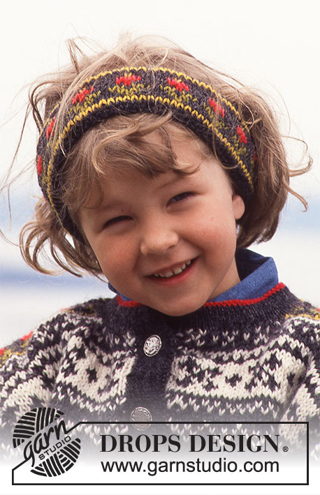 Free knitting and crochet patterns / DROPS Children 5-2