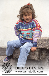 Modèles tricot et crochet gratuits / DROPS Children 5-4