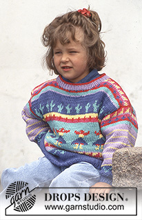 Modèles tricot et crochet gratuits / DROPS Children 5-4