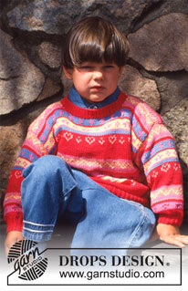 Free knitting and crochet patterns / DROPS Children 5-5