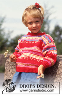 Free knitting and crochet patterns / DROPS Children 5-5