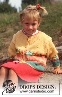 Free knitting and crochet patterns / DROPS Children 5-8