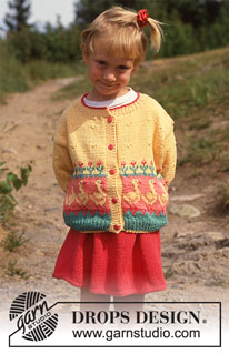 Free knitting and crochet patterns / DROPS Children 5-8