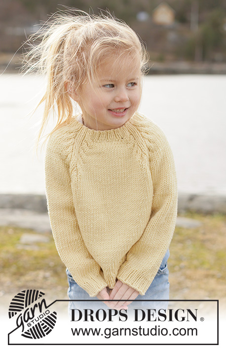 Sunny Laugh Sweater / DROPS Design s50-33 — foto: DROPS Design