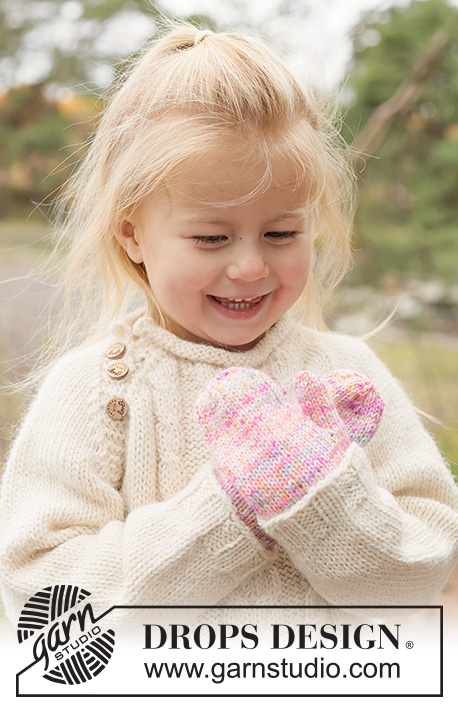 Free knitting and crochet patterns / DROPS Children 50-6
