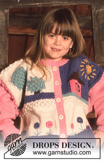 Modèles tricot et crochet gratuits / DROPS Children 6-13