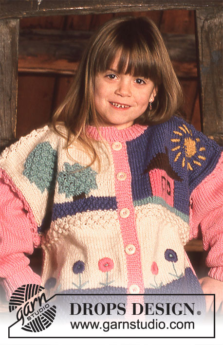 Modèles tricot et crochet gratuits / DROPS Children 6-13