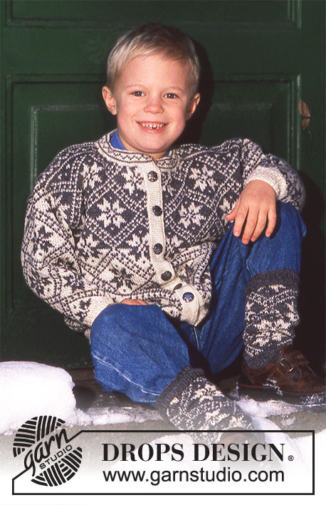 Modèles tricot et crochet gratuits / DROPS Children 6-3
