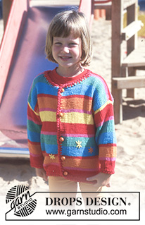 Free knitting and crochet patterns / DROPS Children 8-1