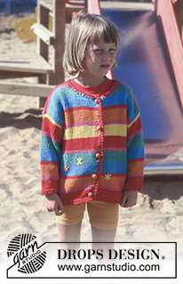 Free knitting and crochet patterns / DROPS Children 8-1