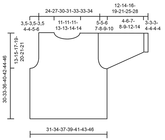 Diagram measurements for DROPS Children 8-14