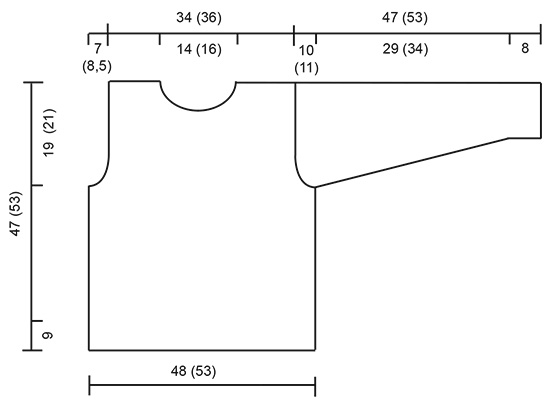 Diagram measurements for DROPS Children 8-16