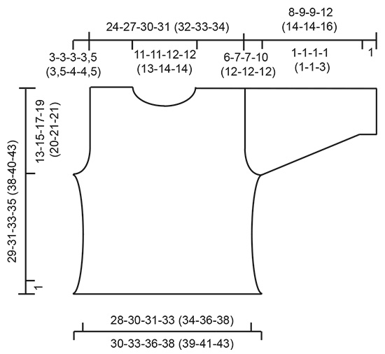 Diagram measurements for DROPS Children 8-17