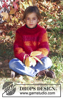 Free knitting and crochet patterns / DROPS Children 9-15