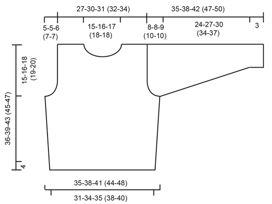 Diagram measurements for DROPS Children 9-15