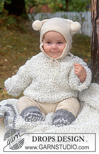 Free knitting and crochet patterns / DROPS Children 9-24