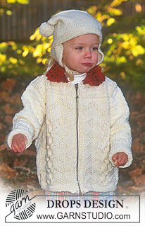 Free knitting and crochet patterns / DROPS Children 9-7