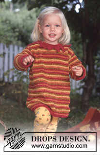 Free knitting and crochet patterns / DROPS Children 9-8