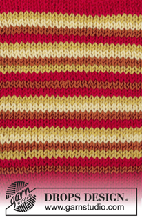 Free knitting and crochet patterns / DROPS Children 9-8