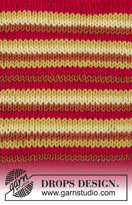 Free knitting and crochet patterns / DROPS Children 9-8