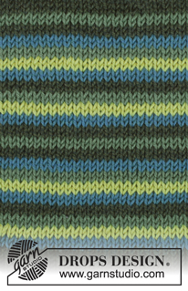 Fire Fairy / DROPS Children 9-8 - Jersey in fine Cotton Chenille or Cotton Merino