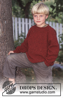 Free knitting and crochet patterns / DROPS Children 9-9
