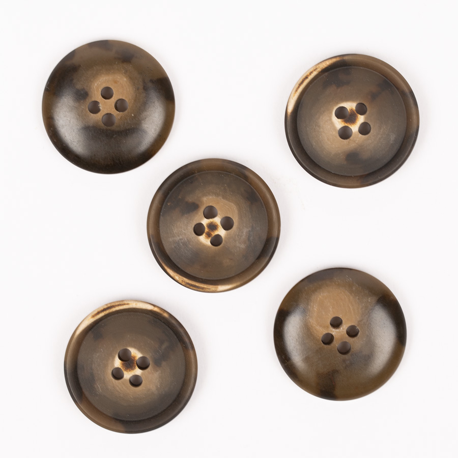 Bottoni DROPS Imitazione del legno (noce) no. 704