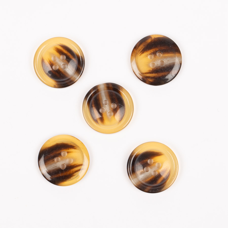 Bottoni DROPS Imitazione del corno (caramello) no. 709
