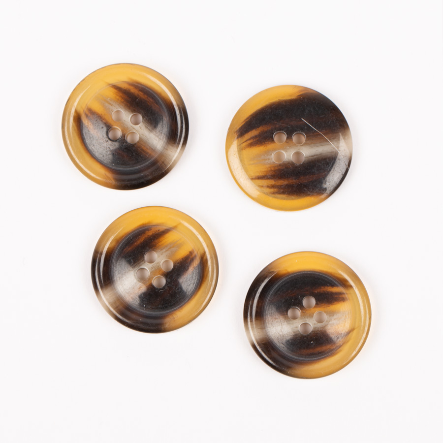 Bottoni DROPS Imitazione del corno (caramel) no. 710