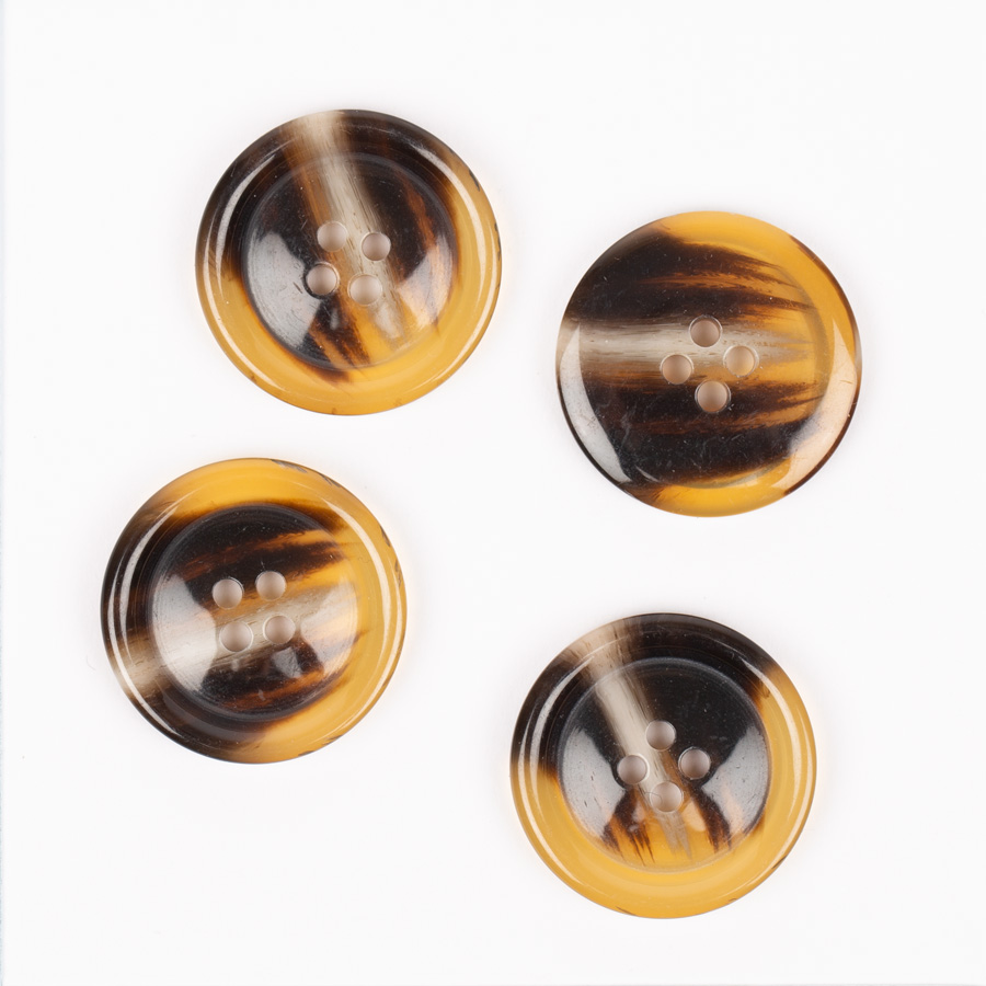 Bottoni DROPS Imitazione del corno (caramello) no. 711