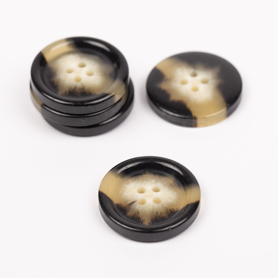 Knoflíky DROPS Imitace rohoviny (moka) no. 714