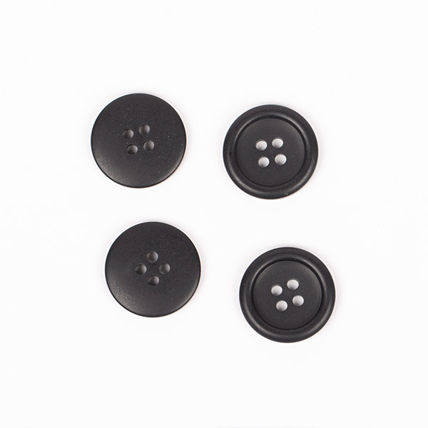Bottoni DROPS Matte black no. 817