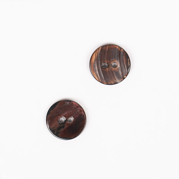 DROPS nööbid Arched (brown) no. 818