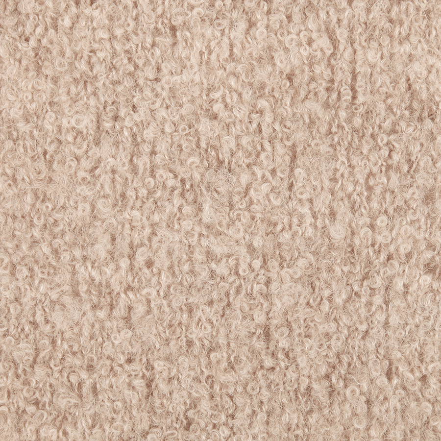 Zoomed sample of DROPS Alpaca Bouclé before felting