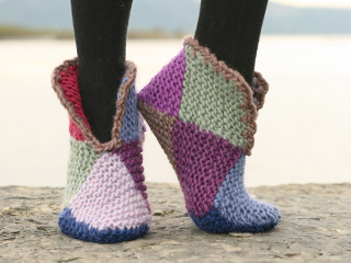 How to make the Court Jester slippers