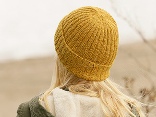 How to knit a simple ribbed hat