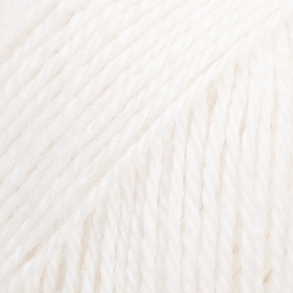 DROPS Alpaca uni colour 101, vit