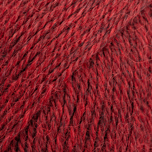 DROPS Alpaca mix 3650, röd melerad