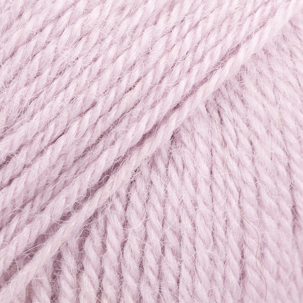 DROPS Alpaca uni colour 4010, ljus lavendel