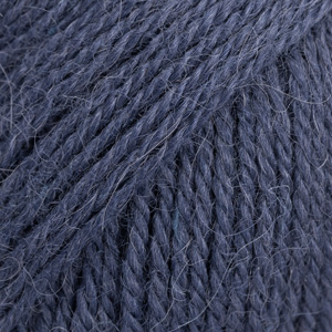 DROPS Alpaca uni colour 4305, lila/grå/blå