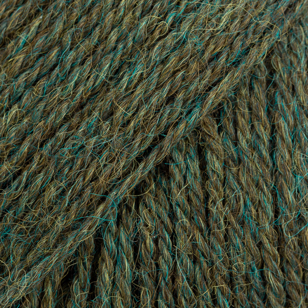 DROPS Alpaca mix 7815, skogsgrön