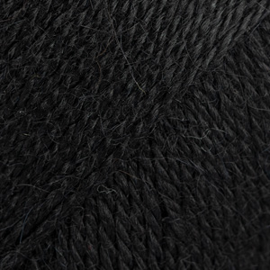 DROPS Alpaca uni colour 8903, czarny