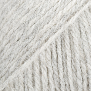 DROPS Alpaca mix 9020, lys perlegrå