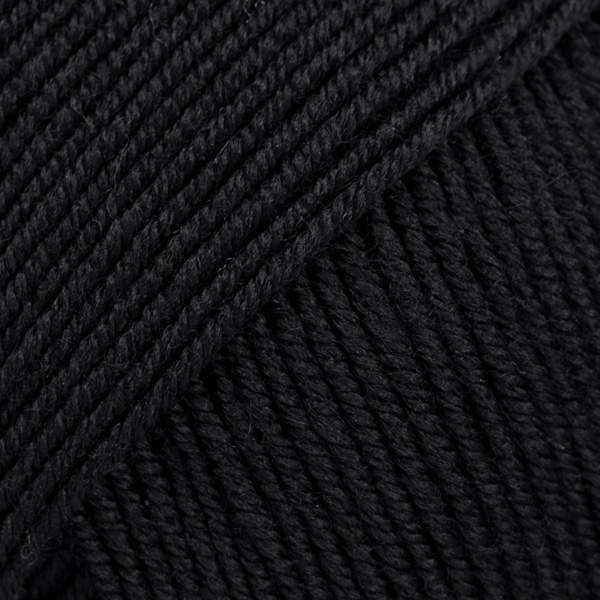 DROPS Baby Merino uni colour 21, zwart