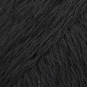 DROPS Belle uni colour 08, svart