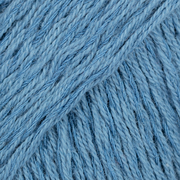 DROPS Belle uni colour 13, mörk jeansblå
