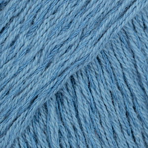 DROPS Belle uni colour 13, mörk jeansblå