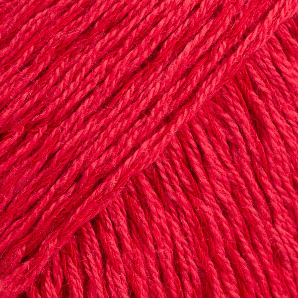 DROPS Belle uni colour 29, röd