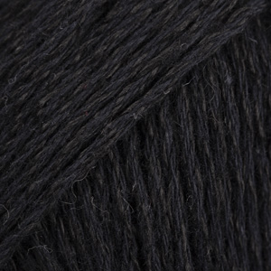 DROPS Bomull-Lin uni colour 16, svart