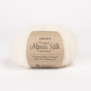 Product image DROPS Brushed Alpaca Silk yarn uni colour